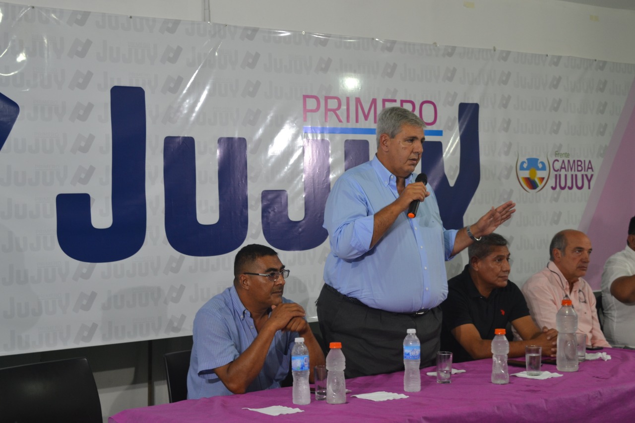Primero Jujuy mantendrá el frente Cambia Jujuy como en el 2015