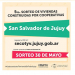 Sorteo de viviendas construidas por Cooperativas para familias de Capital