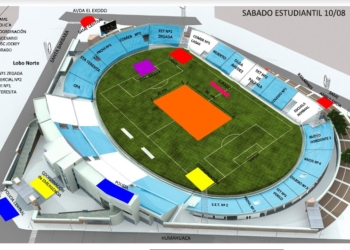 Así será el orden del primer sábado estudiantil