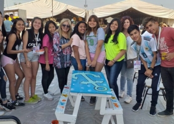 Educación brindó una Jornada de Intervención Artística para los Estudiantes