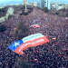 Chile inició el "Súper Lunes" con marchas y protestas masivas
