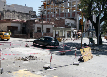 Trabajos de mantenimiento en calles de la cuidad