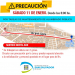 Transitar con precaución por Avda. Savio