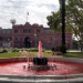 Fuentes de Plaza de Mayo se tiñeron de rojo en homenaje a Nisman