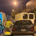 Femicida choco cuando intentaba fugarse tras masacrar a cuchilladas a su mujer