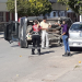 Accidente en calle céntrica de perico.