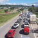 Durante el fin de semana colapsó el acceso sur de la ciudad