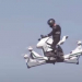 VIDEO: Un piloto se estrella con su aeromoto desde gran altura