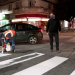 Personal municipal realiza trabajos de demarcación en calles del centro