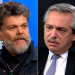 Reapareció Alfredo Casero y tildó de "mentiroso" al presidente Alberto Fernández
