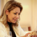 Fabiola Yáñez demostró que en invierno también se puede usar blanco