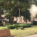 Tareas de mantenimiento en parque San Martín y plaza Belgrano
