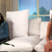 Los nervios de Charlotte Caniggia en su debut como panelista de Pampita Online