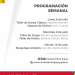 Actividades educativas y culturales vía on line