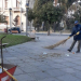 Prosiguen los cuidados y limpieza de los espacios verdes, plazas y parques de la ciudad