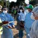 Intenso recorrido del operativo sanitario en B° San Francisco de Alava