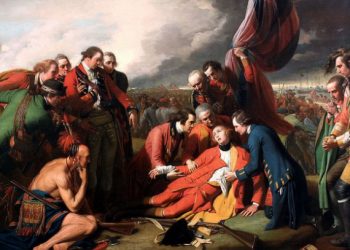 La belleza del día: “La muerte del general Wolfe”, de Benjamin West