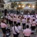 El Ente Autárquico y la Banda de Música de la policía agasajaron a la promo 2020