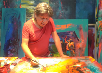 Ariel Cortez, un artista  que desprende talento, belleza e inspiración en sus obras
