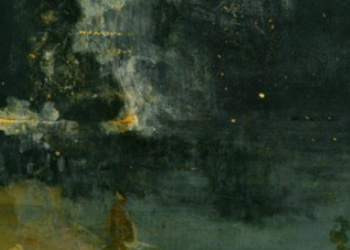 La belleza del día: “Nocturno en negro y oro: el cohete cayendo”, de James McNeill Whistler