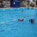 Actividades para los más chicos en el natatorio del Parque San Martín