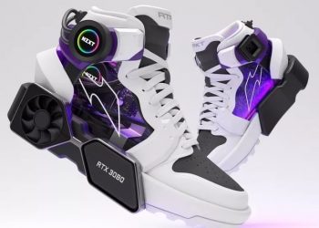 NVIDIA: fans crean zapatillas con pantallas personalizables y tarjetas gráficas