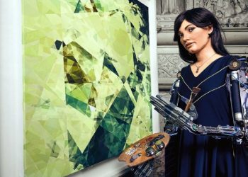 Esta pintora asombra al mundo con sus obras: es un robot