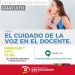 El cuidado de la voz en el docente