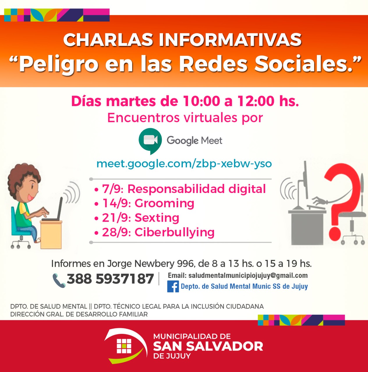 Charlas informativas sobre “Peligro en las Redes Sociales” - Notinor Jujuy