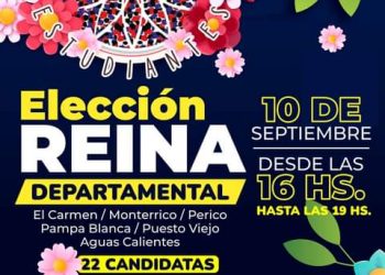 Elección Reina Departamental en El Carmen