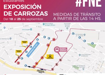Cortes de tránsito, restricción de estacionamiento, desvío de unidades de transporte y cambio de paradas en Ciudad Cultural