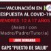 Vacunación a Menores en Puesto Viejo