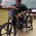 Joven salteño fabrica una moto ecológica