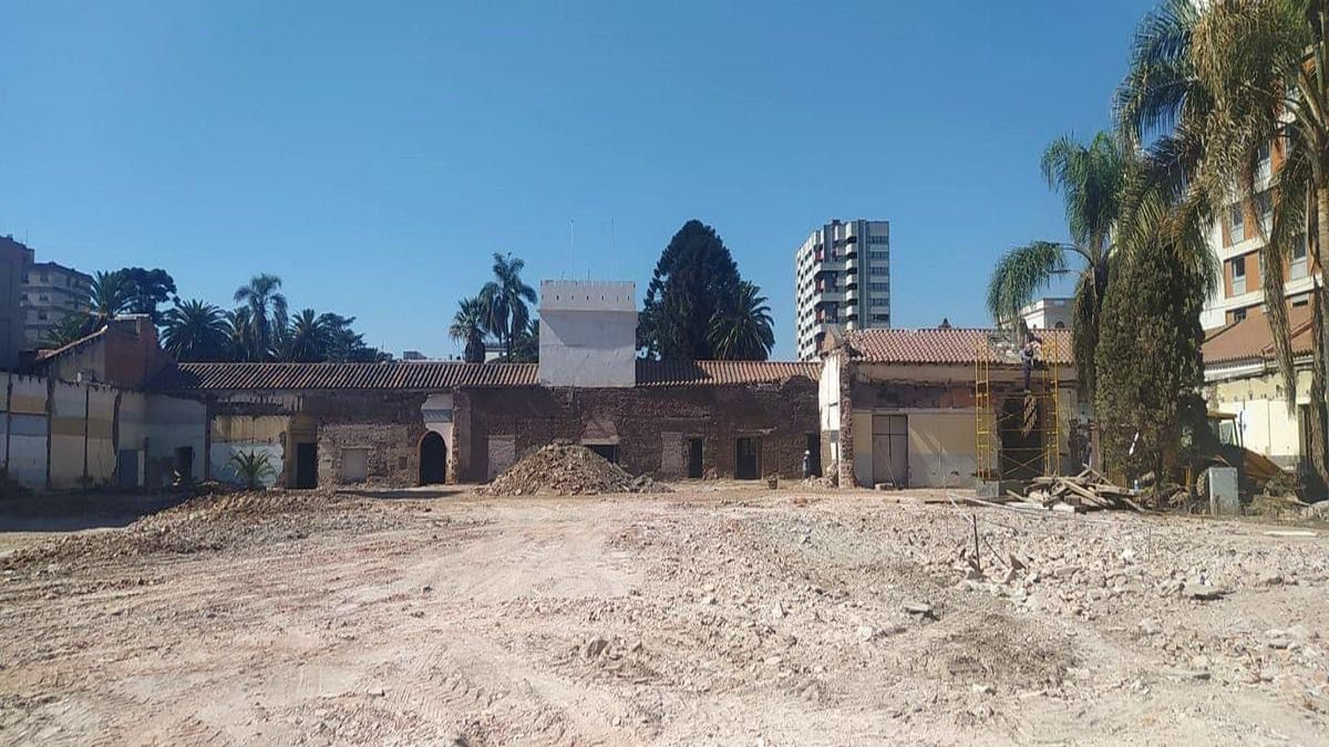 Avanzan las obras de reconfiguración del Cabildo de Jujuy - Notinor Jujuy