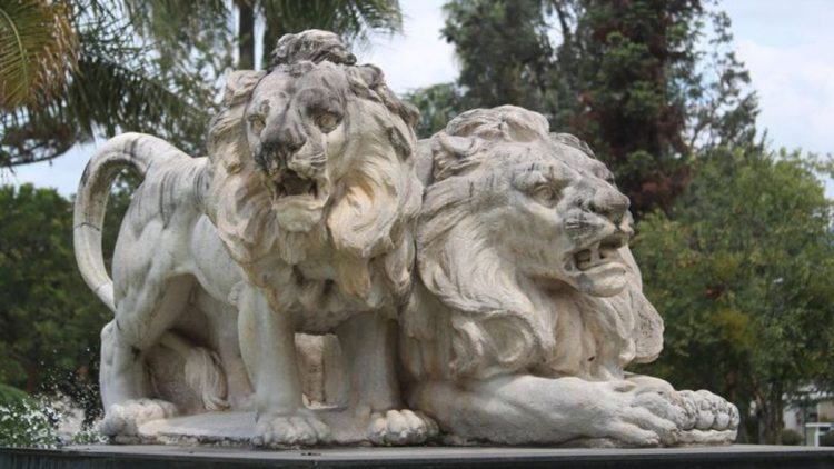 Hoy comienza el trabajo de restauración de las esculturas de Lola Mora