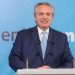 Alberto Fernández asiste a la asunción de las autoridades nacionales del Sindicato del Seguro