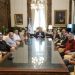 Alberto Fernández recibió a los movimientos sociales antes de enviar al Congreso el "Plan Plurianual"
