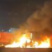 Un camión que transportaba aerosoles explotó y chocó en Panamericana: cuatro muertos