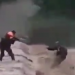 Rescataron a un hombre en el badén de una ruta camino a Tiraxi