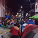 Organizaciones sociales acampan en pleno centro
