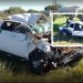 Los chocó de costado otra camioneta y murieron todos: cuatro adultos y un bebé