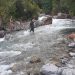 Una turista fue rescatada por la Policía en el río Los Nogales