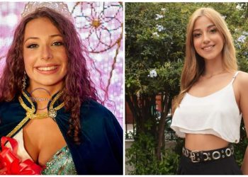 Pilar Montero y Emma López las bellas jovencitas coronadas el fin de semana