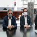 El intendente “Chuli” Jorge recibió la visita de funcionarios del Banco Hipotecario