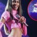 Tini sorprendió a todos en su show al tocar la batería