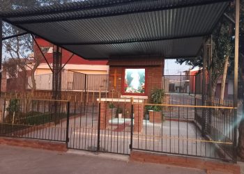 Vandalizan altar de “Jesús de la Misericordia” y vecinos piden ayuda para poder arreglarlo