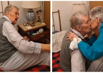 Llevan juntos 65 años, a ella la internaron y su reencuentro se volvió viral: “Te extrañé segundo a segundo”