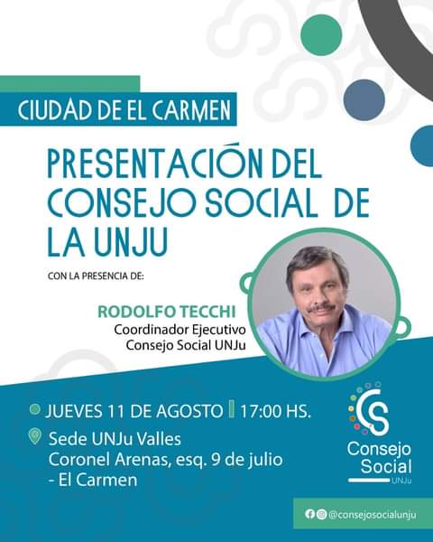 Presentación del Consejo Social de la UNJu en El Carmen – Notinor Jujuy