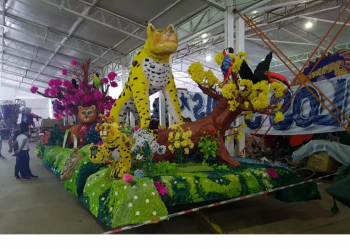 Las carrozas llegan a Ciudad Cultural a final de la semana