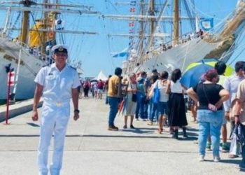 Un jujeño de Alto Comedero tripulante de la Fragata Libertad, regresará a puerto este sábado